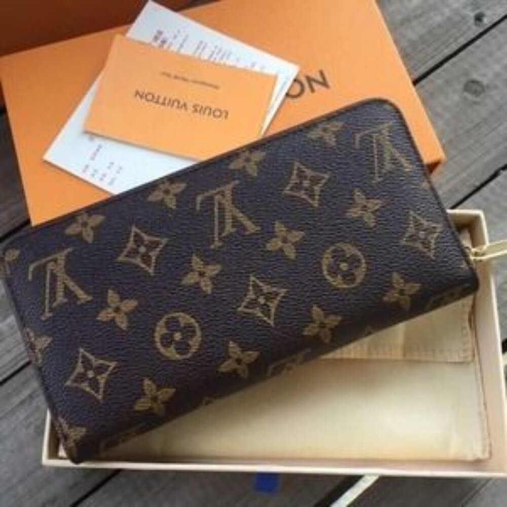 Louls Vultton Purse Zippy Monogram Wallet